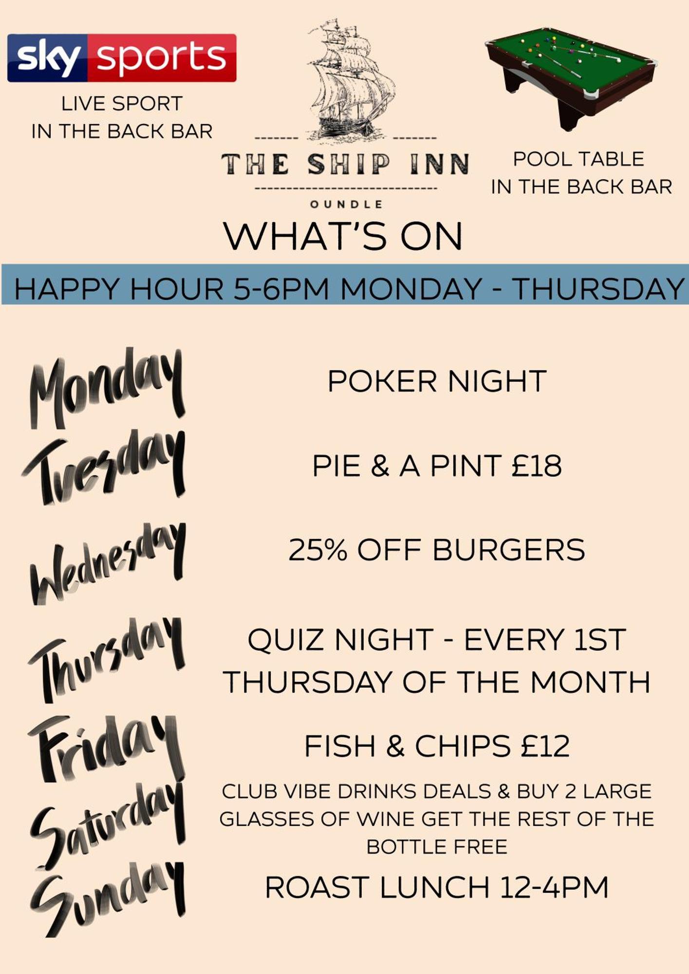 The Ship Inn Oundle Exteriör bild